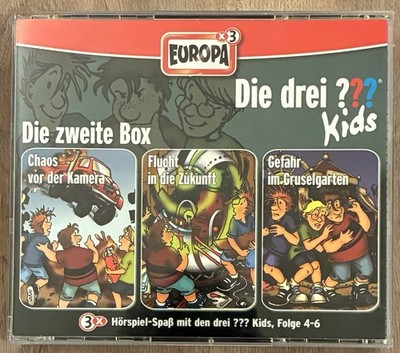 Drei Fragezeichen Kids ??? - Die 2. CD-Box mit Folge 4-6 (8697816232) Hörspiel
