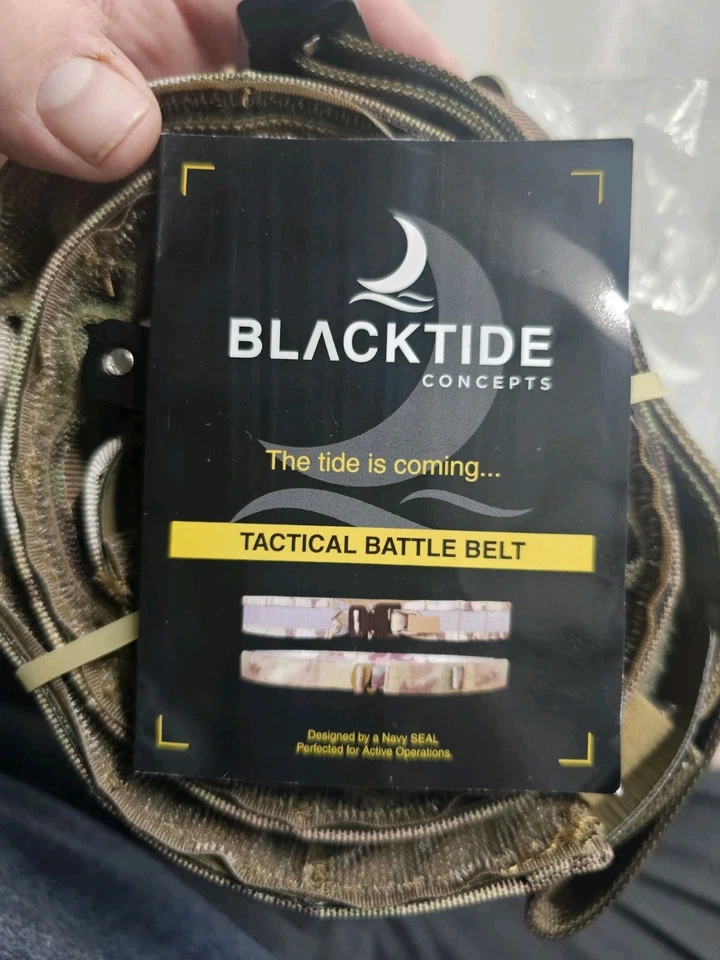 МУЛЬТИ КАМЕРА БОЛЬШОЙ ЧЕРНЫЙ TIDE CONCEPT STYLE боевой пояс Tegris США - Изображение 4 из 4