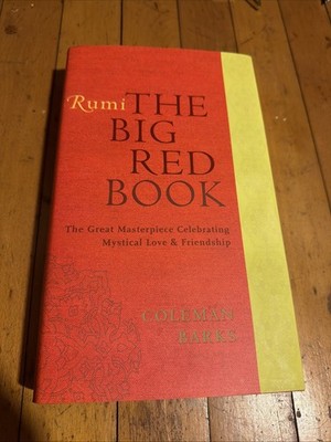Rumi The Big Red Book Coleman Barks First Edition 1st Printing Hardcover DJ 2010