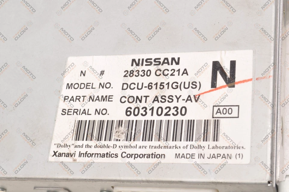 Nissan Murano I Z50 3.5 24V 234 Ps Navigatore Centralina Navigatiosmodul - Immagine 2 di 4