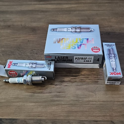 #ad #ad Set of 6 Genuine NGK 4363 Laser Platinum Spark Plug PZFR5F11 $40.00