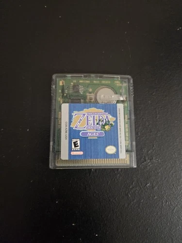 Legend of Zelda Oracle of Ages (GBC, 2001) - Authentic - Tested/Works!