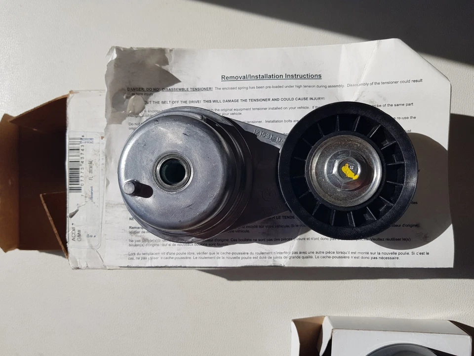 AC DELCO "Keilriemen +Spannrolle +Riemenspanner" -Ford Mustang V6 4.0L 2005-2010 - Image 4 of 4