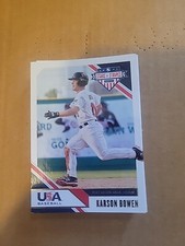 Karson Bowen 20 Ct Usa Stars And Stripes Baseball Card Lot
