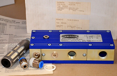SCHMALZ SEM-25 Mehrstufenejektor Multistage ejector 10.02.01.00313 NEU 