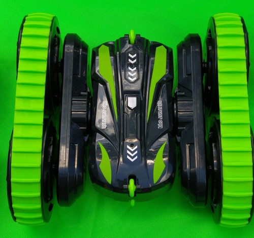 RC Stunt Car SONG YANG TOYS Caterpillar Track/Wheels 2in1Joystick Remote NIOB - Picture 3 of 12