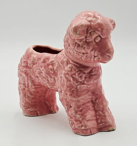 Lamb Planter Vintage Pink Ceramic McCoy