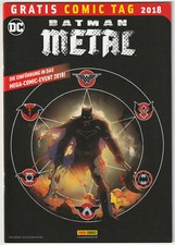   Gratis Comic Tag 2018 Batman Metal, Panini ...