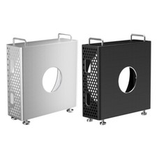 Aluminum Alloy Case For Mini Computer Host Vertical Holder Cooling Stand