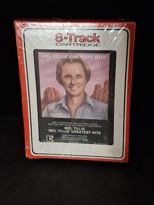 Mel Tillis Greatest Hits 8 Track Tape 