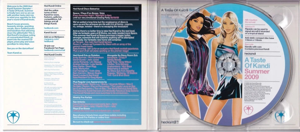 VA - Hed Kandi (A Taste Of Kandi Summer 2009) / DJ Mix by Ross Langridge - Bild 3 von 3