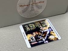1942 Nintendo Game Boy Replacement Label