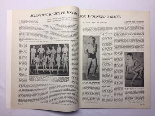 1945 / STRENGTH & HEALTH / BODYBUILDING MAGAZINE / MUSCLE / LIFTING / FITNESS - Imagen 8 de 12