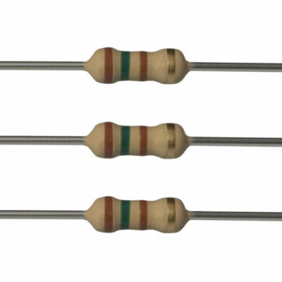 4 x 150 Ohm Carbon Film Resistors - 1/2 Watt - 5% - 150R
