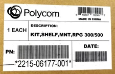 Polycom 2215-06177-001 Mounting Shelf for Video Conferencing System