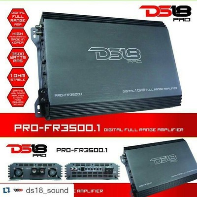DS18 PRO-FR3500.1 3800 WATT RMS 