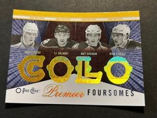09-10 OPC BLANK BACK Paul Stastny T.J. Galiardi Matt Duchene Ryan O' Reilly