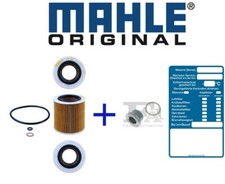 MAHLE Ölfilter + Ölablassschraube für BMW 6er Cabriolet (F12)