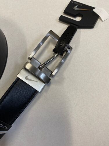 Nike Golf Reversible Black / Grey Belt Sz 36 - Picture 4 of 5