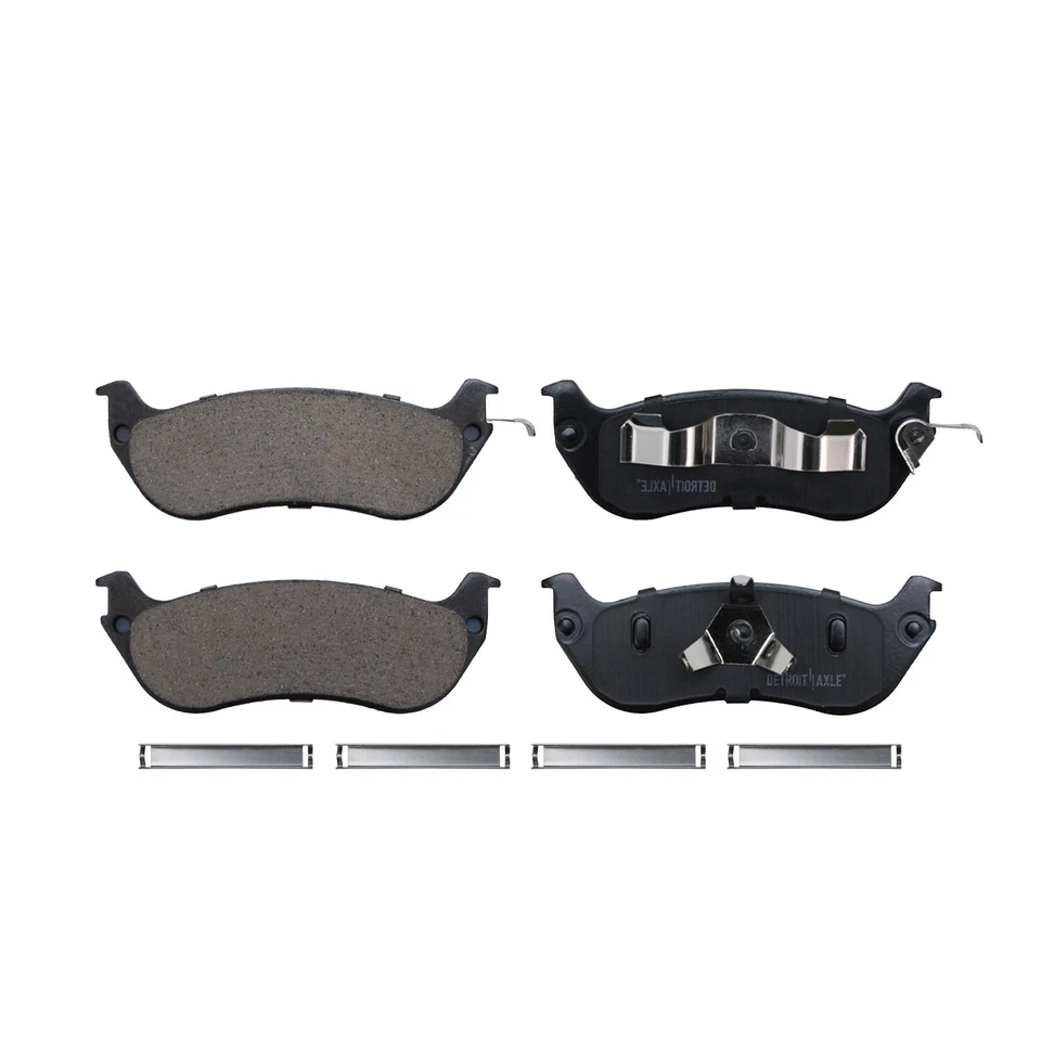 Pastilhas de freio traseiras de cerâmica para 1996 1997-2002 Crown Victoria Town Car Grand Marquis - Imagem 4 de 4