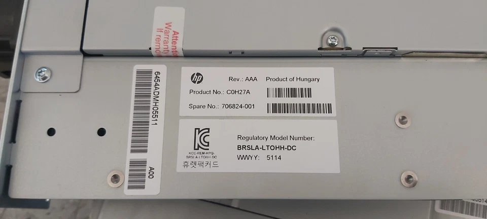 HP AQ288D#103 Ultrium BRLSA-1204-DC C0H27A lote de 2 Faça Ofertas! - Imagem 3 de 3