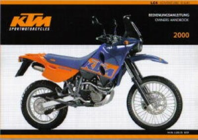 HOT 1999 Ktm Ktm 640 Adventure 2000 2000 KTM LC4 Adventure