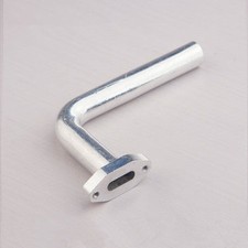 90 Degree Header 15 16 18 Marine Nitro Engine M3 Thread Exhaust Tune Pipe 1168