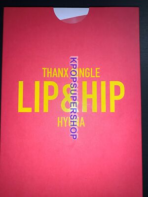 Hyuna Thanx Single Lip & Hip Limited Edition CD Great Condition