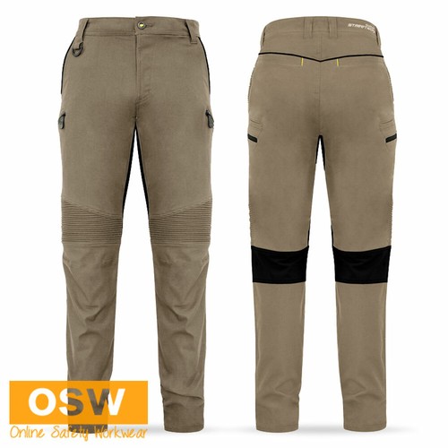 MENS KHAKI MODERN TRADIES BUILDERS 
