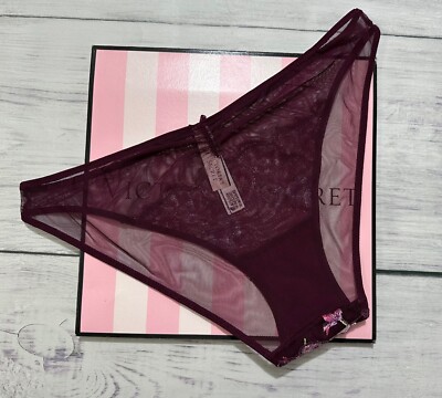 Perizoma Victoria's Secret Dream Angels Cheeky – Ricamo Floreale, Taglia M, Multicolor