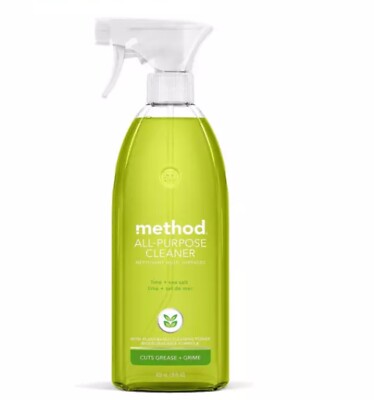 Method All Purpose Cleaner   Lime & Sea Salt   28 Fluid OZ   Cuts Grease + Grime