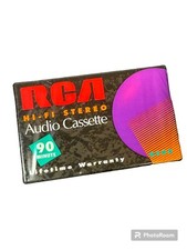 RCA HI-FI Stereo Blank 90 Minute Single Cassette Brand New Factory Sealed RC90