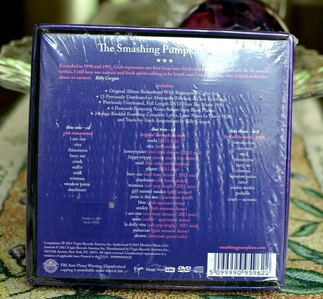 Gish Deluxe Edition Box Set, Reissued, 2CD+DVD Smashing