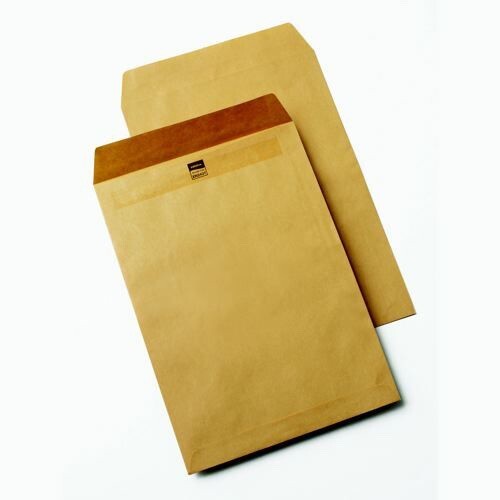 [Box of 250] C4 Envelopes Manilla Plain 80gsm Self Seal Office A4 Brown Envelope