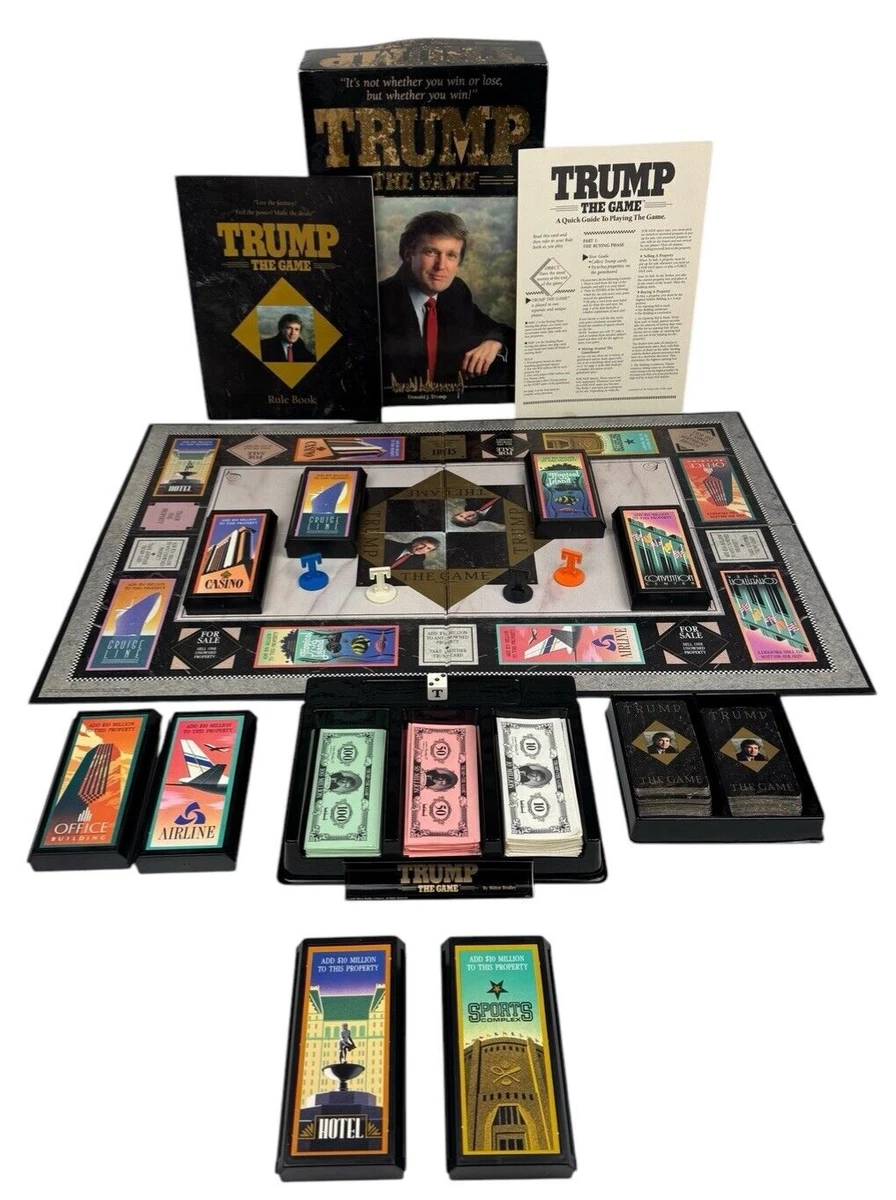Trump: The Game 12-16 Years Contemporary Manufacture Game Boards