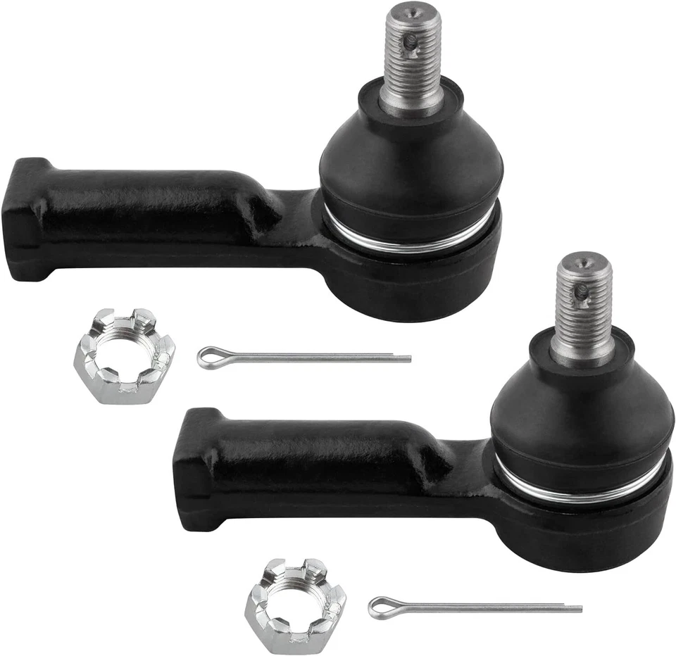 4X Front Upper Ball Joints + Outer Tie Rod Ends fit for Mazda B2000 1986-1987 - Image 3 of 4