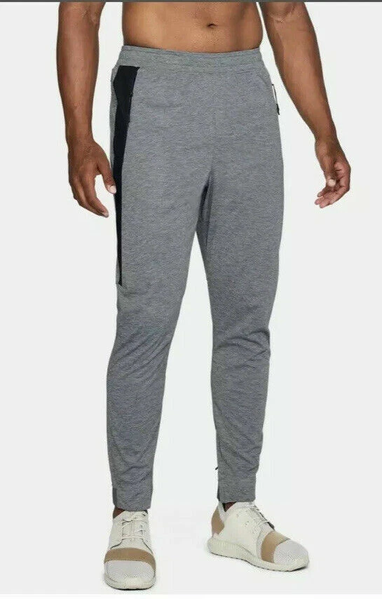 Under Armour Mens UA Swacket Activewear Jogger Steel Grey/Black NWT $100 2XL