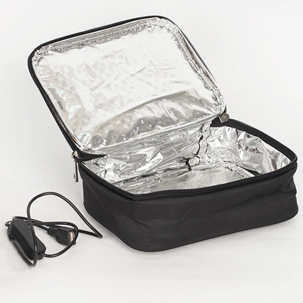 Enjoy Hot and Fresh Meals Outdoors USB Heating Container Bag for
