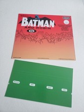 Batman Justice League Figure Set Card Only 1966 Ideal Type Read