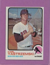 1973 Topps Carl Yastrzemski #245 HOF Boston Red Sox NM-MT Pack Fresh