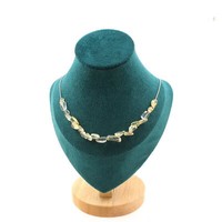 Steine Und MinéRaux. Halskette 20 Perlen Citrin Du Brasilien Kette Stahl Nirosta