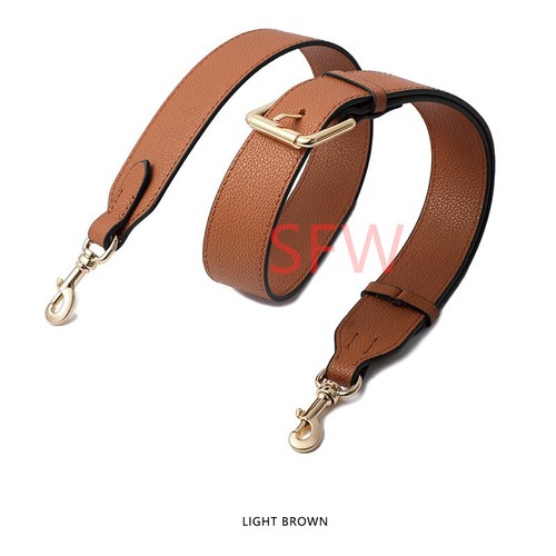Leather Fine Lychee Pattern Single Shoulder Crossbody Strap for COACH Tabby Bag - Picture 8 of 45