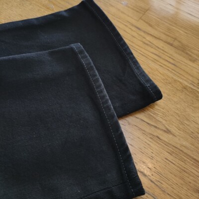 N.HOOLYWOOD Black denim jeans 231-CP01 peg Mr. Hollywood