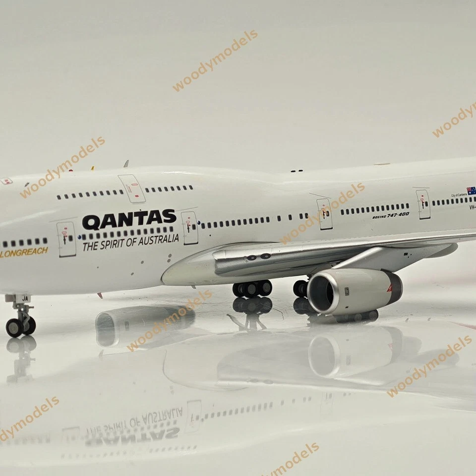 1:200 QANTAS Boeing 747-400 / City Of Canberra VH-OJA / WITH STAND /IF744QFA0515 - Image 4 of 4