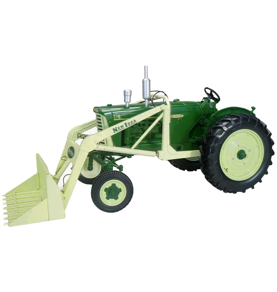 OLIVER 770 WIDE FRONT TRACTOR W/ LOADER 1/16 DIECAST MODEL BY SPECCAST SCT901 - Image 2 of 2