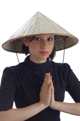 large rice hat
