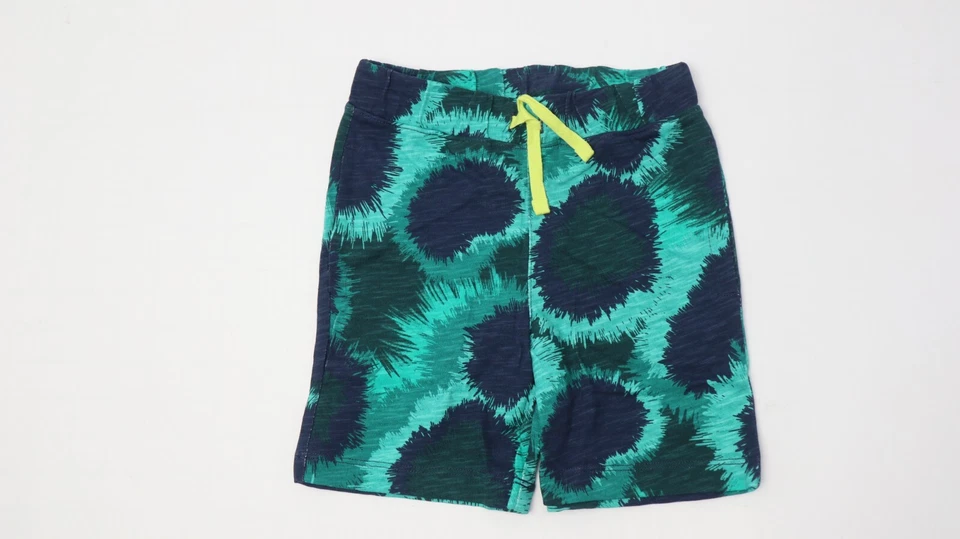 Pacote com 3 shorts de malha French Terry para meninos e crianças tie-dye hipopótamo com bolsos 3T - Imagem 2 de 4