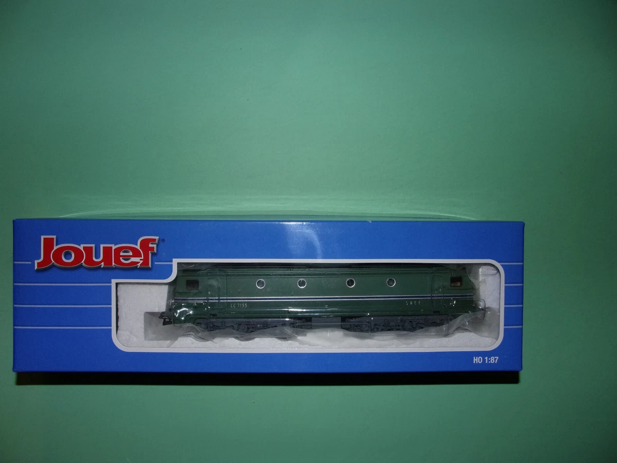 Train locomotive CC7107 Ref 8445 SNCF Jouef HO - Modélisme