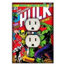 Hulk C181 Light Switch Cover - Decorative Switch Plate Cover Wall Plate Decor