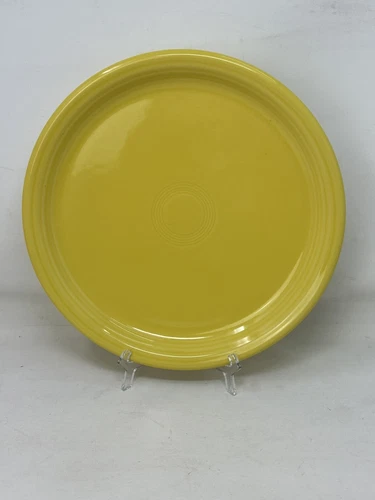 FIESTA WARE 10.5" Dinner Plate Yellow Sunflower 2018 HOMER LAUGHLIN